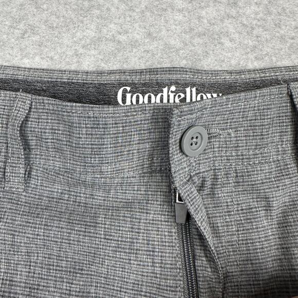Goodfellow & Co Hybrid Swim Shorts Mens 42 Gray 9" Inseam UV Protection UPF 50+ - Picture 3 of 11